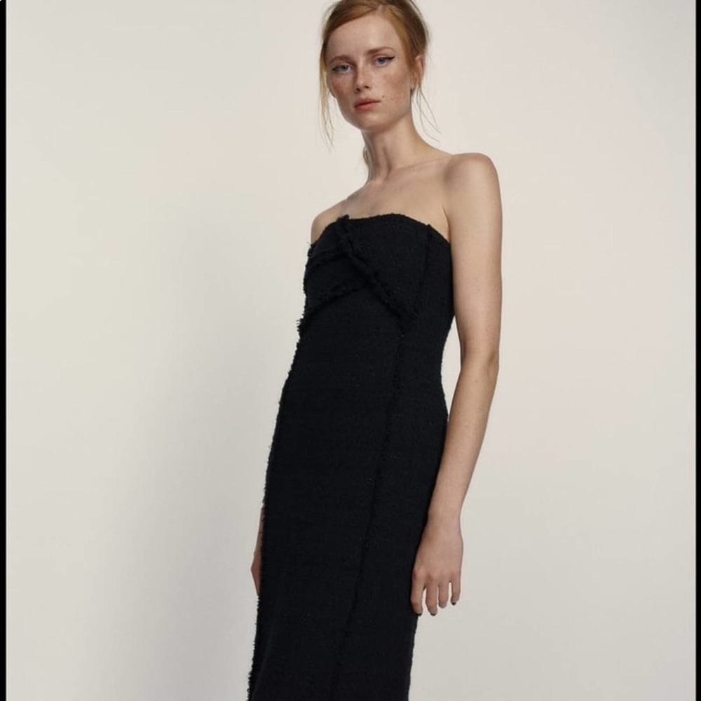 ZARA TEXTURED DRESS LIMITED EDITION
BLACK - Picture 3 of 9